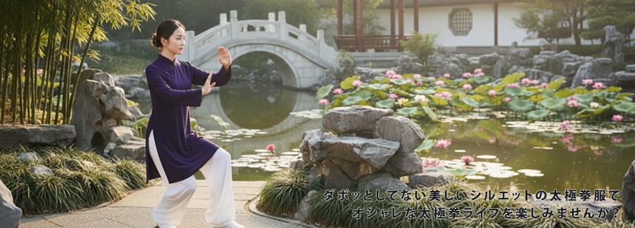美しいシルエットの太極拳服の専門店ARO