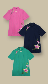 中華刺繍タイチー服