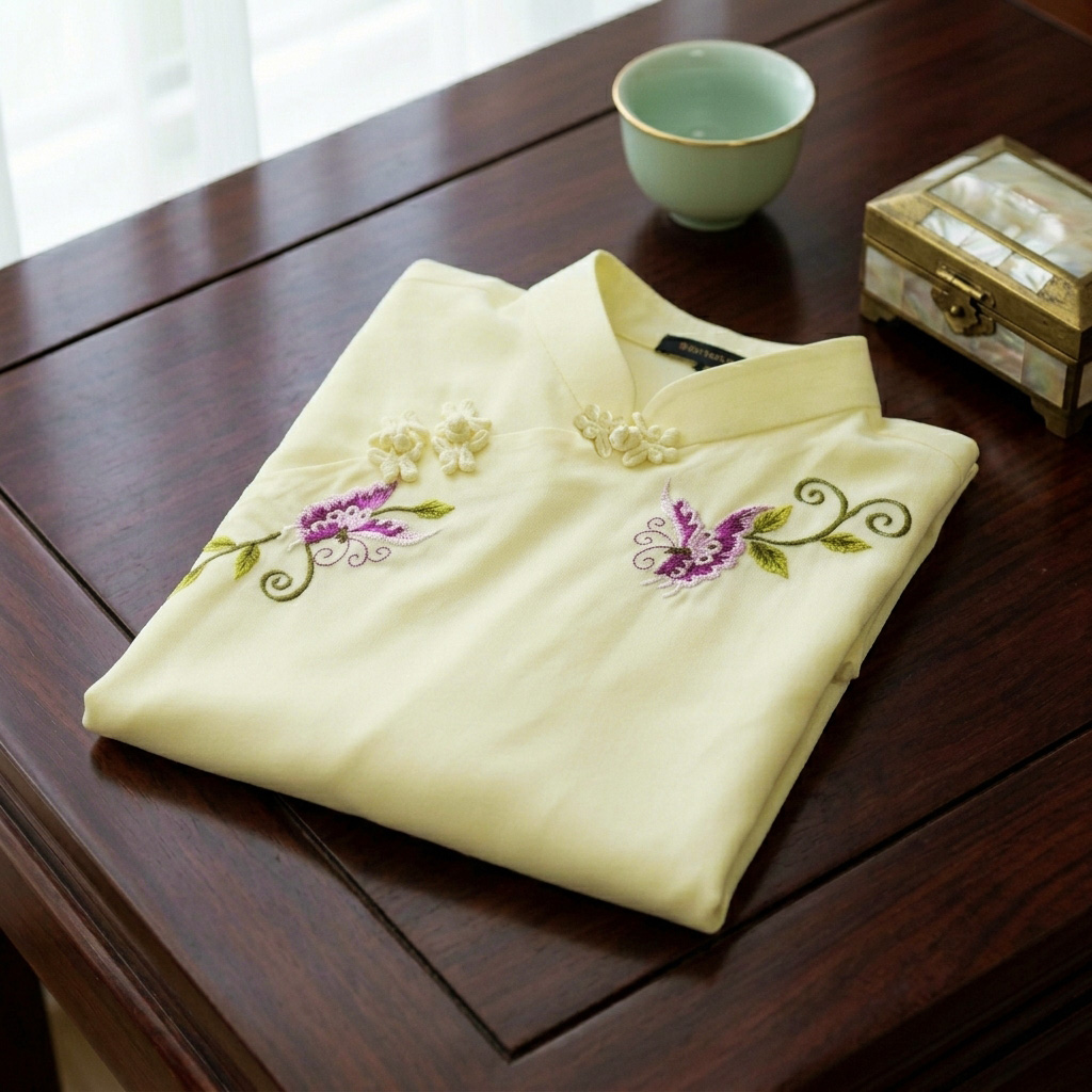 中華刺繍デザイン太極拳服