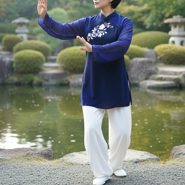 エレガント太極拳服 - レディース 女性用 太極拳ウエア専門店ARO 通販 販売